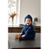 Mikk-Line Baby Wool Suit (Reversible Cuffs) Wool Blue Nights